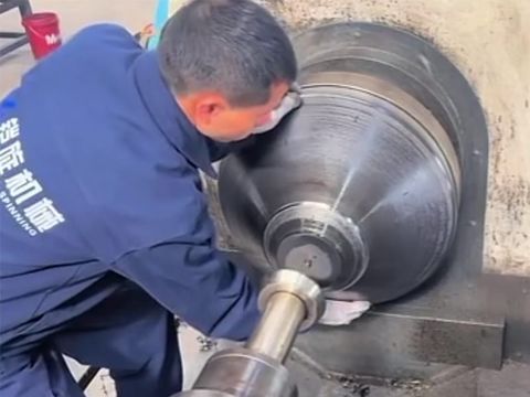stainless steel metal spinning | metal-spun cone