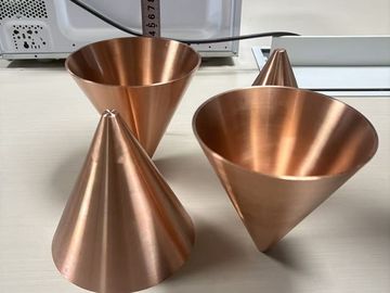 hollow copper cone | metal-spun part