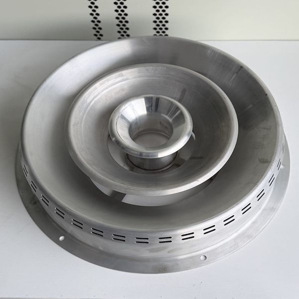 5A02-H112 aluminum GIS high-voltage component spun part for electrical switchgear with seamless integration.