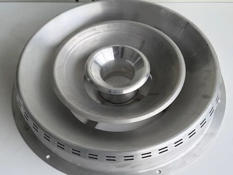 5A02-H112 aluminum GIS high-voltage component spun part for electrical switchgear with seamless integration.