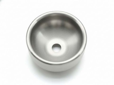 High‑precision electronic shield made from AL1060 aluminum, produced by metal spinning. Features durable 3.0mm thickness and polished finish for reliable performance in electronic equipment.