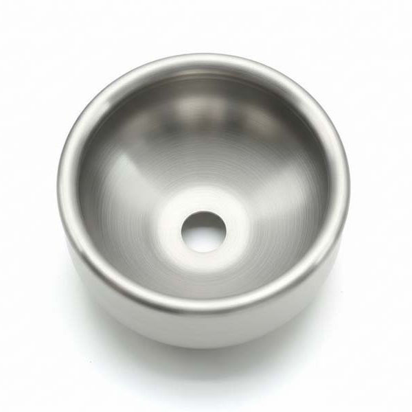 High‑precision electronic shield made from AL1060 aluminum, produced by metal spinning. Features durable 3.0mm thickness and polished finish for reliable performance in electronic equipment.