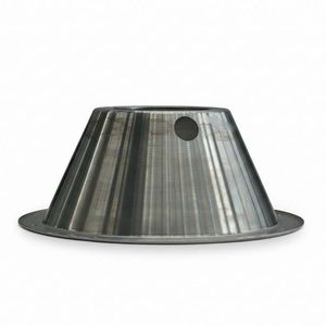 High‑precision SUS304 metal spinning shield used in the electronics industry. Features 2.0mm stainless steel construction, polished surface, and excellent dimensional accuracy for reliable electronic protection.