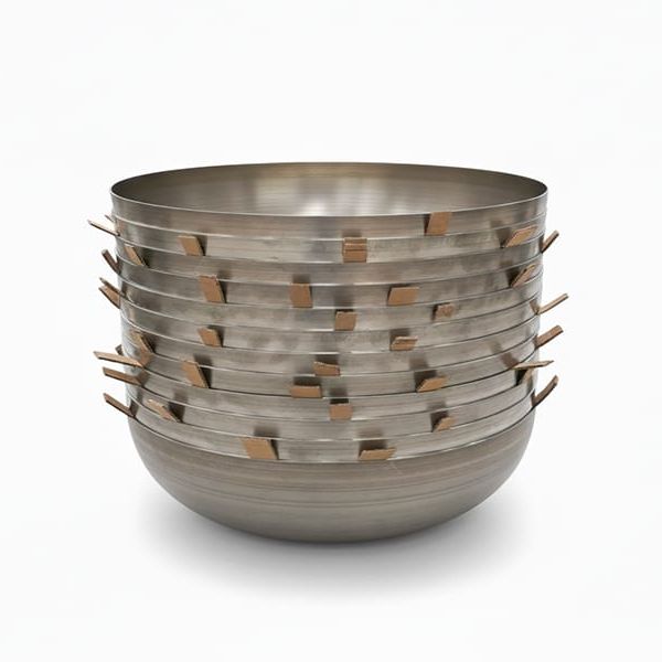 High‑precision centrifugal disk (Ø800) made from SUS304 stainless steel, produced by heavy‑duty metal spinning. Designed for automatic feeding systems, offering excellent strength, durability, and stable rotational performance.