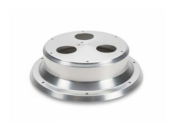 High‑precision fixed base made from Q235B carbon steel using metal spinning. Built with a 1.5mm wall thickness and Ø500×H120 dimensions, and finished with a protective zinc coating for enhanced corrosion resistance.