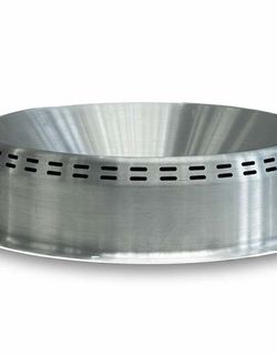 This UHV Shield is manufactured from AL1060 aluminum with a 2.0mm thickness, formed through high‑precision metal spinning technology. The part size Ø510×H105 ensures stability and excellent structural strength required for UHV (Ultra‑High Voltage)